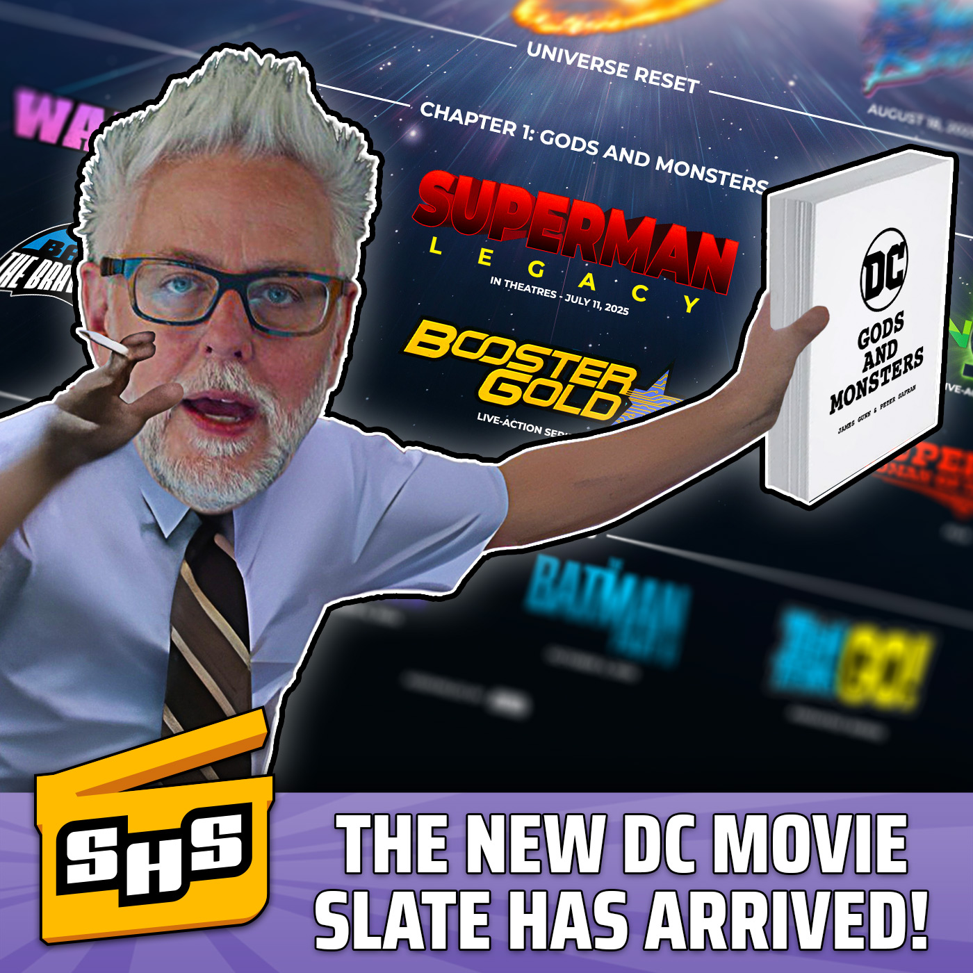 DCU Slate Reveal, including Superman, Batman's Son, Elseworlds, and more!