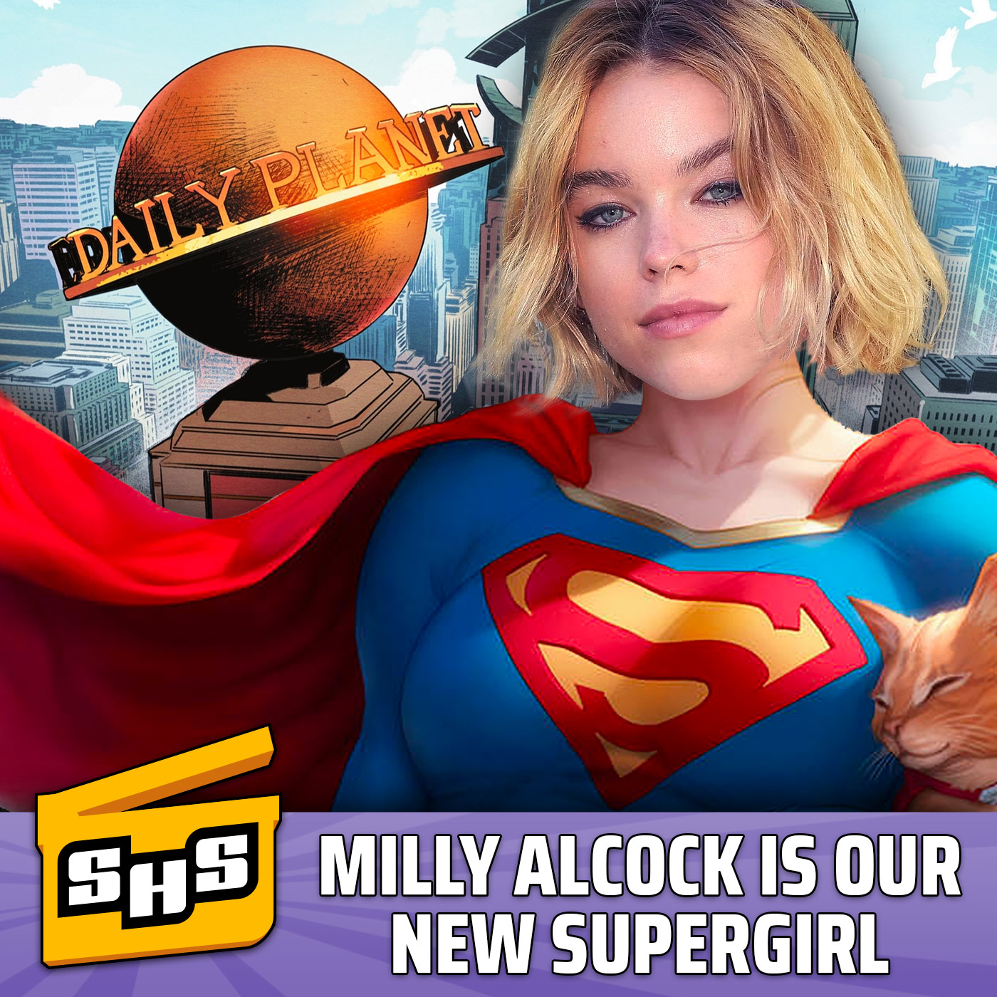 Celebrate Madame Webruary, Milly Alcock cast as Supergirl, Krysten Ritter teases a return, and more!
